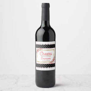 Rótulos de garrafas de vinho personalizadas