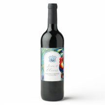 Rótulos de Garrafas de Vinho Personalizadas de Cas