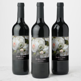 Rótulos de Garrafas de Vinho Rosa
