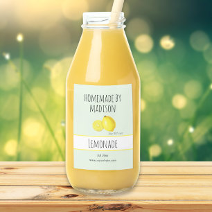 Rótulos de Limonada Homemade