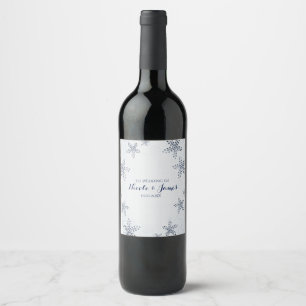 Rótulos de vinho azuis da praia com estrela-do-mar
