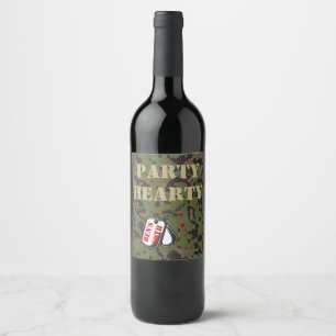 Rótulos de Vinho Camuflados de Alta Segurança para