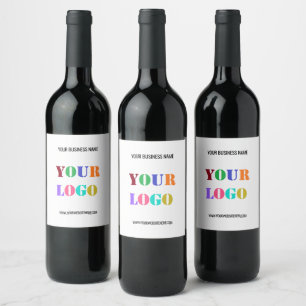 Rótulos de Vinho com Logotipo Personalizado Empres