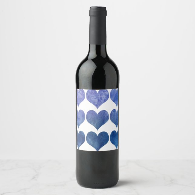 Rótulos de vinho do Dia dos Namorados 💘 🍷 (Frente)