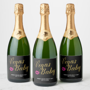 Rótulos de Vinho e Espumante Vegas Baby