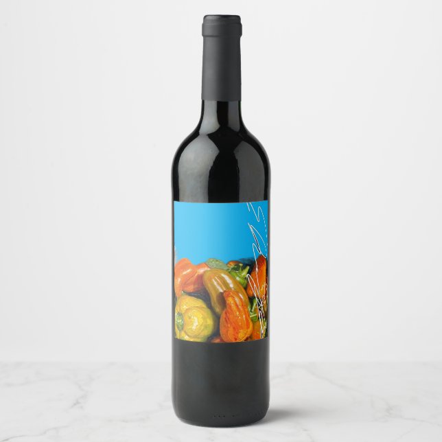 Rótulos de Vinhos com Assinatura (Frente)