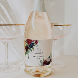 Rótulos de Vinhos Espumantes para Casamento de Mar