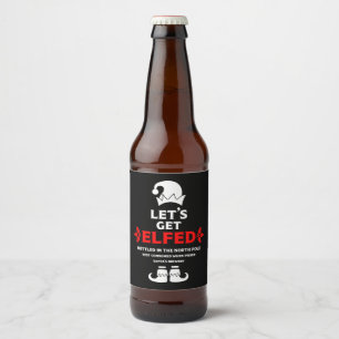 Rótulos Engraçados de Cerveja de Natal