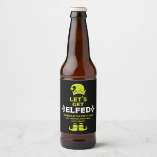 Rótulos Engraçados de Cerveja de Natal