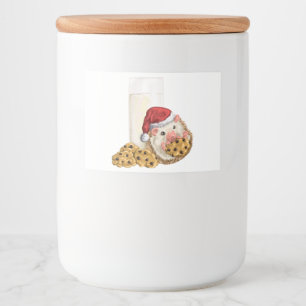 Rótulos Para Comida Cookie de Natal