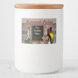 Rótulos Para Comida Da Cozinha de... (personalizável)