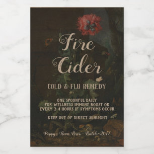 Rótulos Para Comida Presente personalizado do frasco do Apothecary do