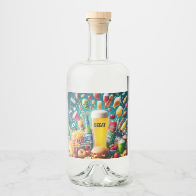 Rótulos Para Comidas e Bebidas (Frente)