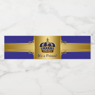 Rótulos para Garrafas de Água para Chá de Bebê do 