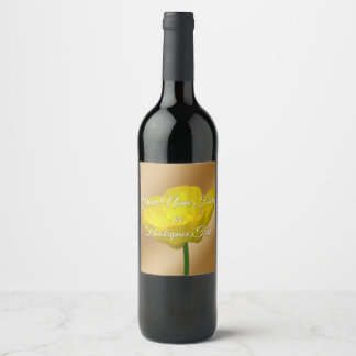 Rótulos Personalizados de Garrafa Buttercup