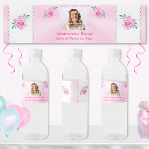 Rótulos Personalizados de Garrafa de Água para Ani
