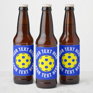Rótulos personalizados de garrafa de cerveja com l