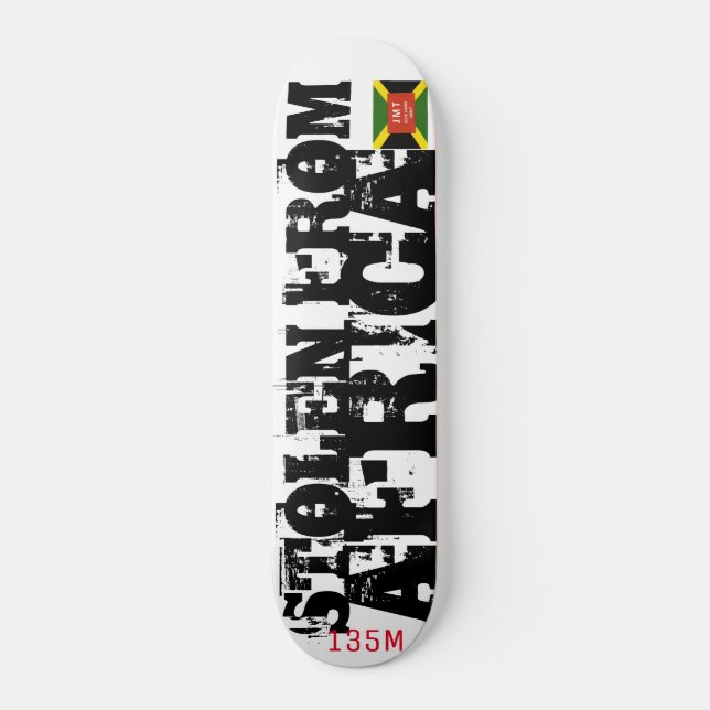 ROUBADO DO AFRICAN  135M Skateboard (Frente)