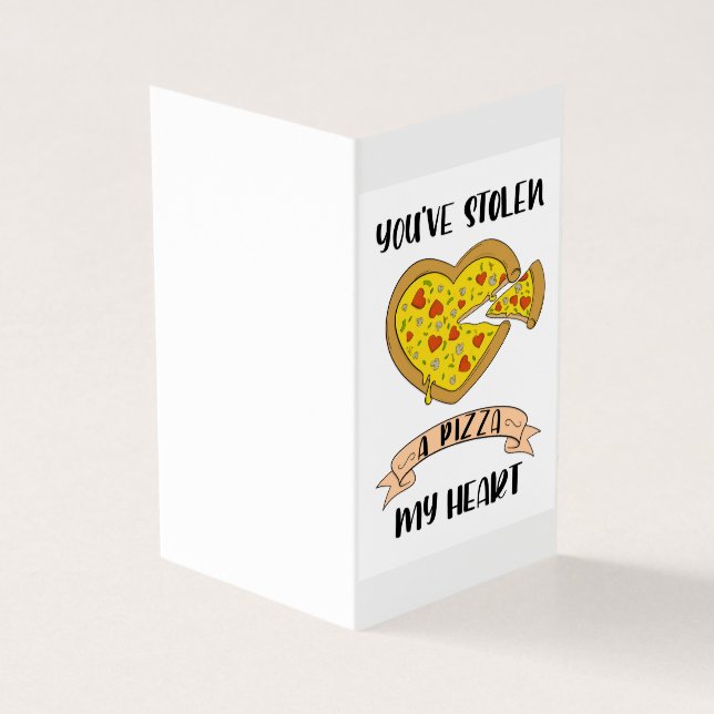 Roubaste uma pizza, meu coração (Exterior)