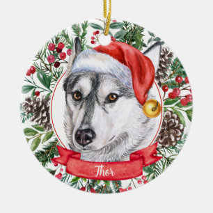 Rouco Cachorro - Enfeites de natal personalizado d