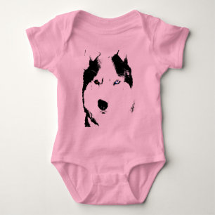 Rouco De Bebê Creeper Toddler Dog Camisas Orgâni