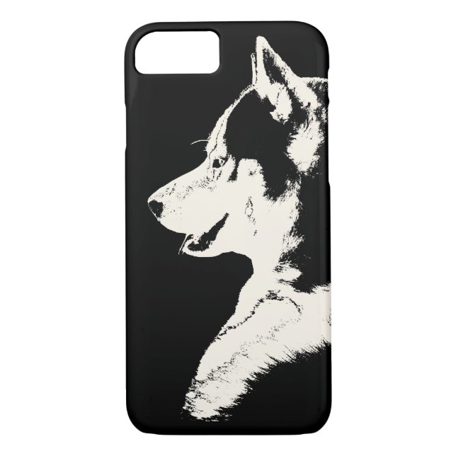 Rouco Dog capas de iphone Rouco Malamute Pup Capas (Verso)