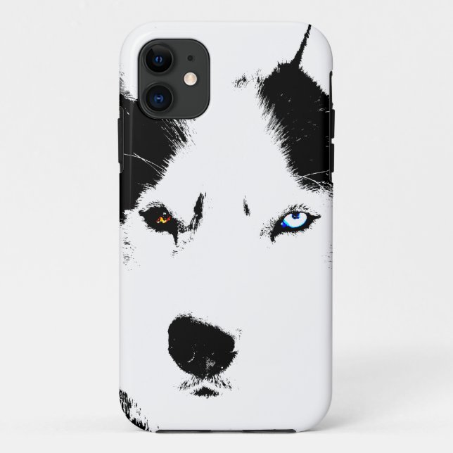 Rouco Dog capas de iphone Rouco Malamute Pup Capas (Verso)