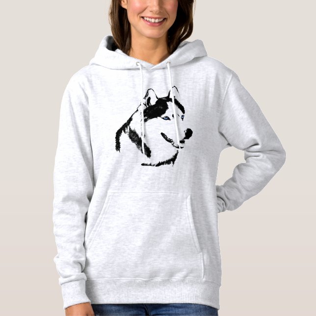 Rouco Hoodie Shirt Camisetas de cão de camisolas (Frente)