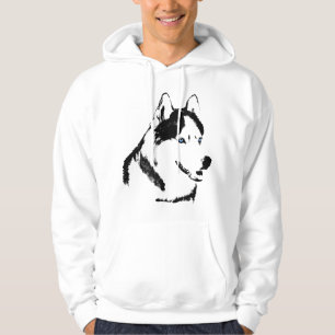 Rouco Hoodie Wolf Art Camisetas de cão de camisol