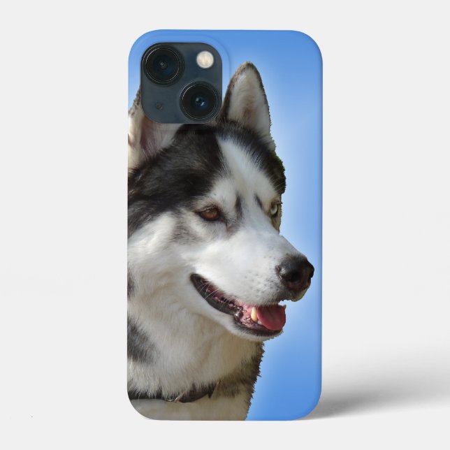 Rouco iPhone 6 caso Siberian Husky Malamute Capas (Verso)