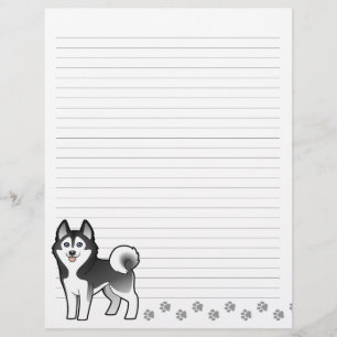 Rouco Siberian dos desenhos animados/Malamute do