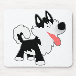 Rouco Siberian Mousepad dos desenhos animados