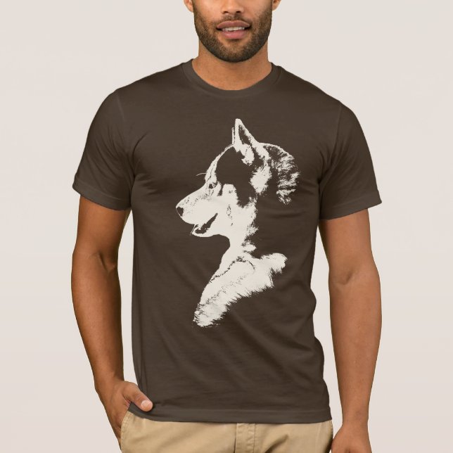 Rouco T-shirt Wolf Art Camisa Encapuzada Camisa Sl (Frente)