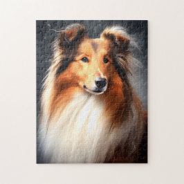 Rough Collie Quebra-cabeça