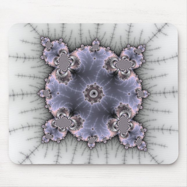 Round Mandelbrot - Mousepad Fractal (Frente)
