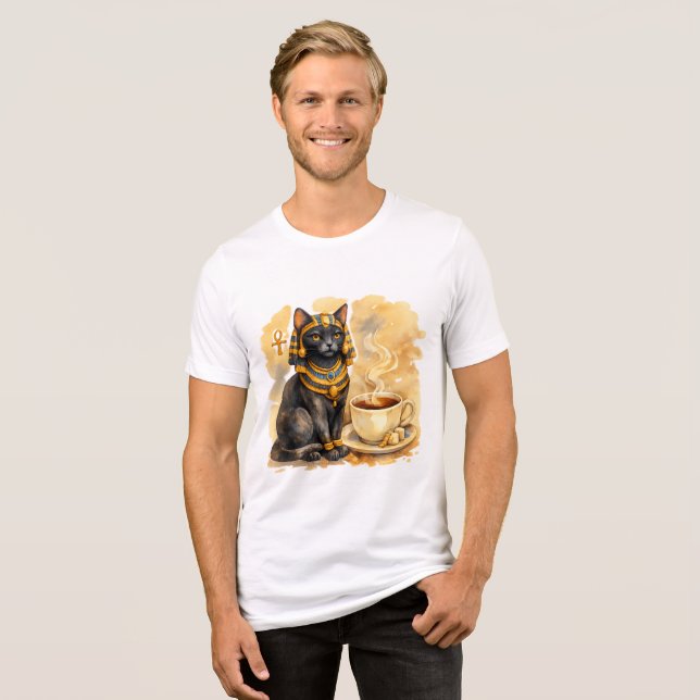 Roupa com Design de Gato do Antigo Egito Mitologia (Frente Completa)