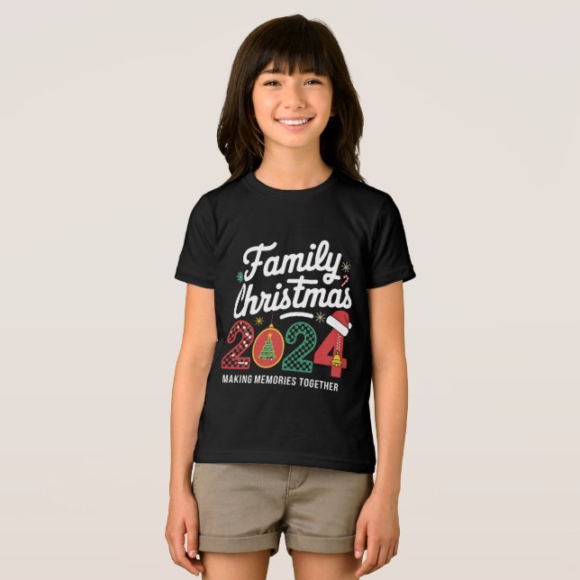 Roupa Combinando para Natal em Família 2024 Esquad (Frente Completa)