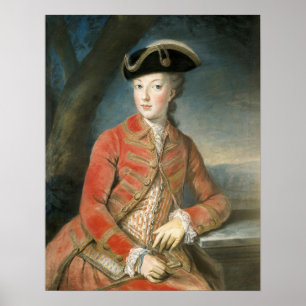 roupa de caça da poster Marie Antoinette