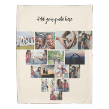 Roupa de Cama Personalizada com Foto da Família Le