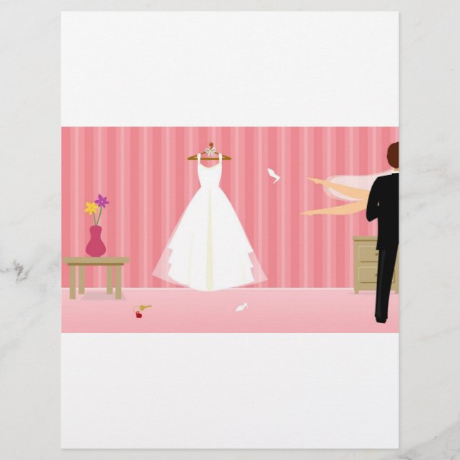 roupa de casamento, faixa rosa (Frente)