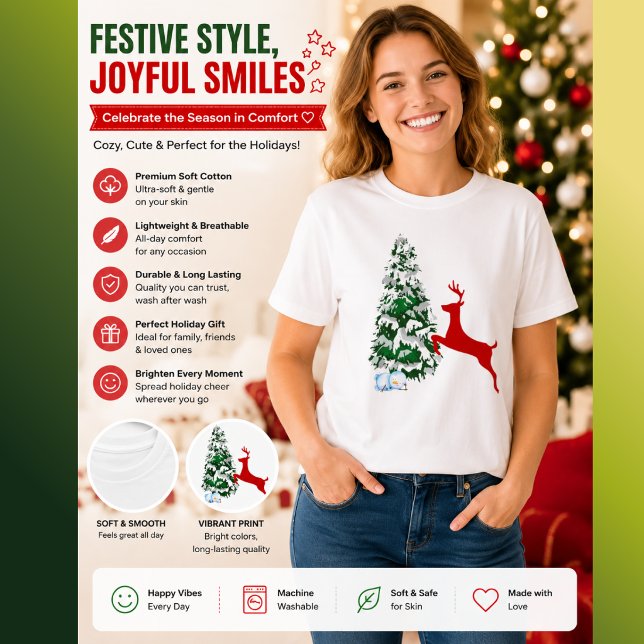 Roupa de Foto de Natal para Crianças | Camisa Dive (Criador carregado)