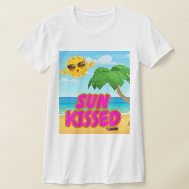 Roupa de praia casual para camisa de férias de ver (Postura )
