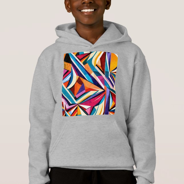 Roupa de superfície geométrica abstrato art 1223-K (Frente)