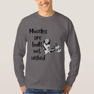 Roupa de Workout de Gym Motivacional   Camiseta