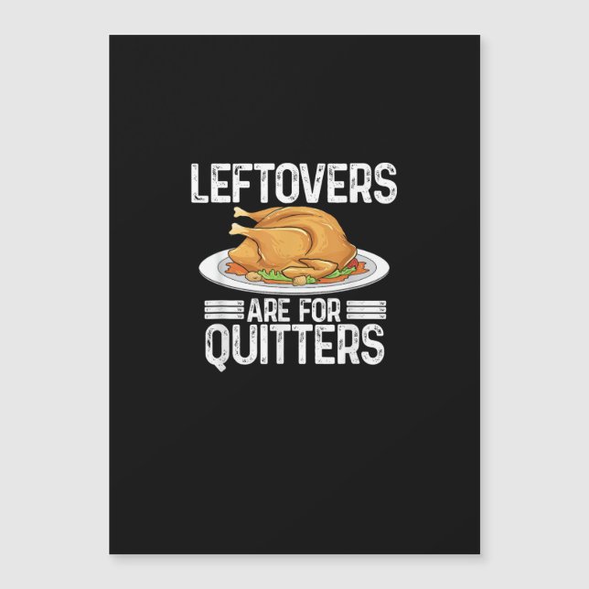 Roupa engraçada de Ação de Graças Os Restos São Pa (Frente)