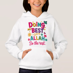 Roupa infantil islâmica de camiseta.