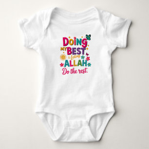 Roupa Infantil Islâmica de Camiseta