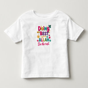 Roupa Infantil Islâmica de Camiseta