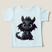 roupa interior para crianças dragão engraçado