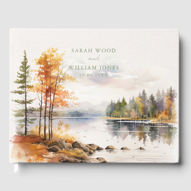 Roupa russa com o outono do lago Casado Livro Conv (Frente)